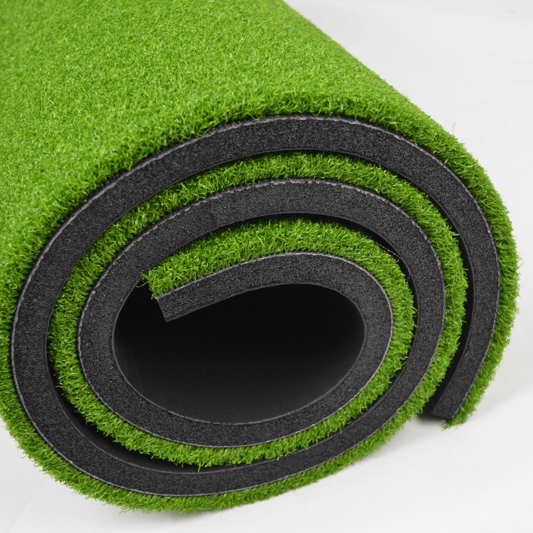 Golf Hitting Mat rolled up