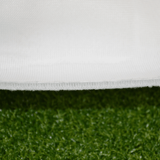 Side profile of cut impact screed showing 3D design