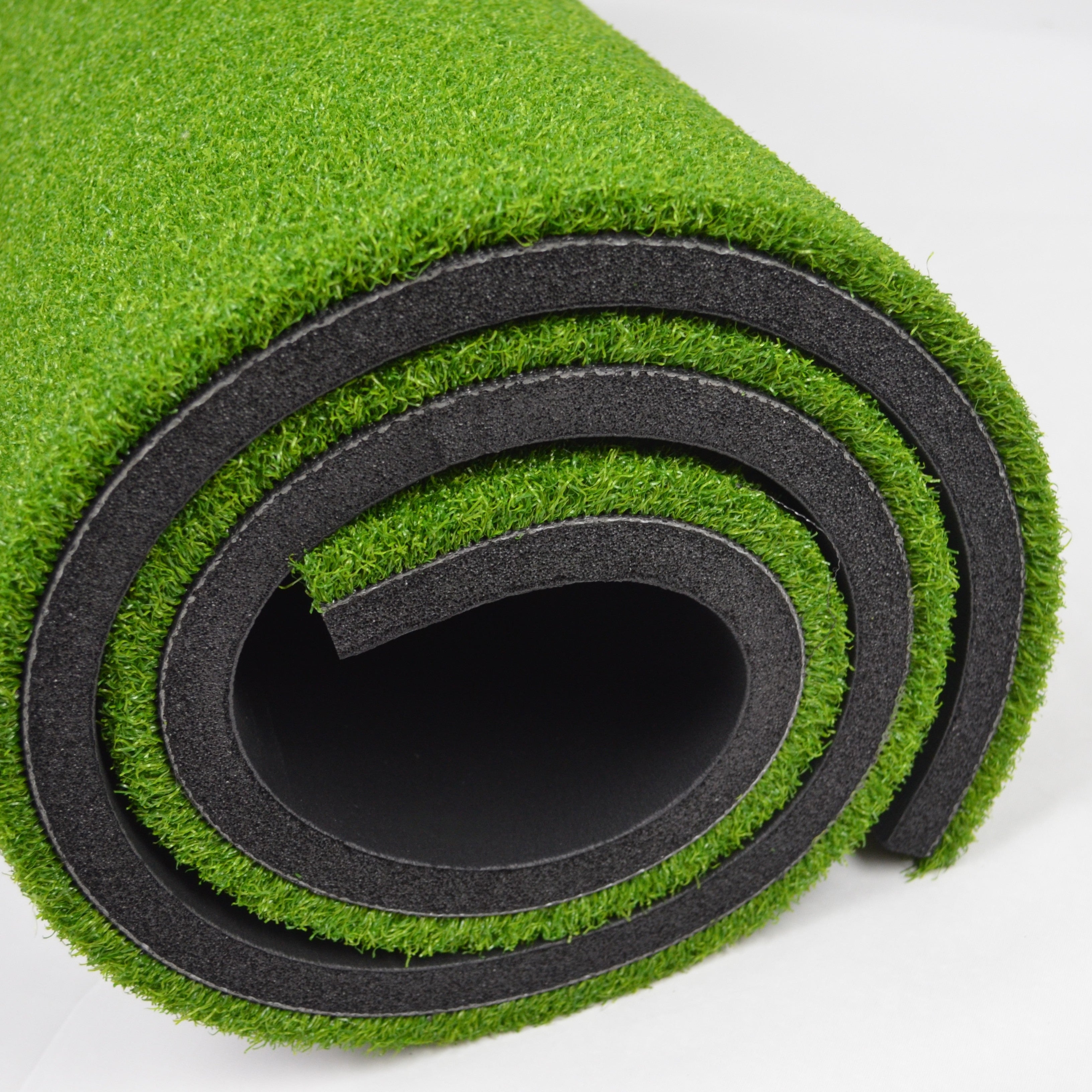 Rolled up Golf Hitting Mat from Aussie Golf Sims