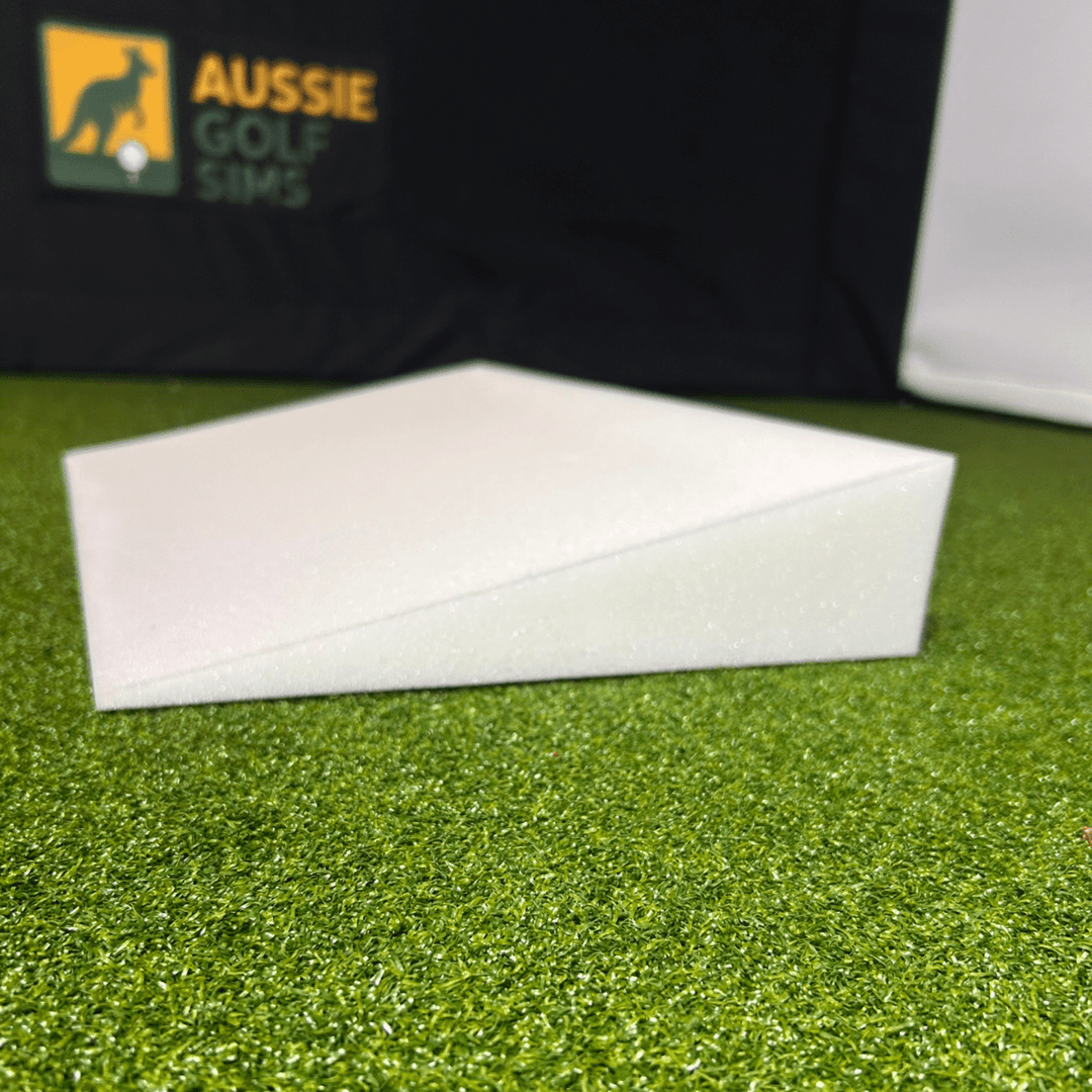Golf Simulator Enclosure Large Foam Wedge Set