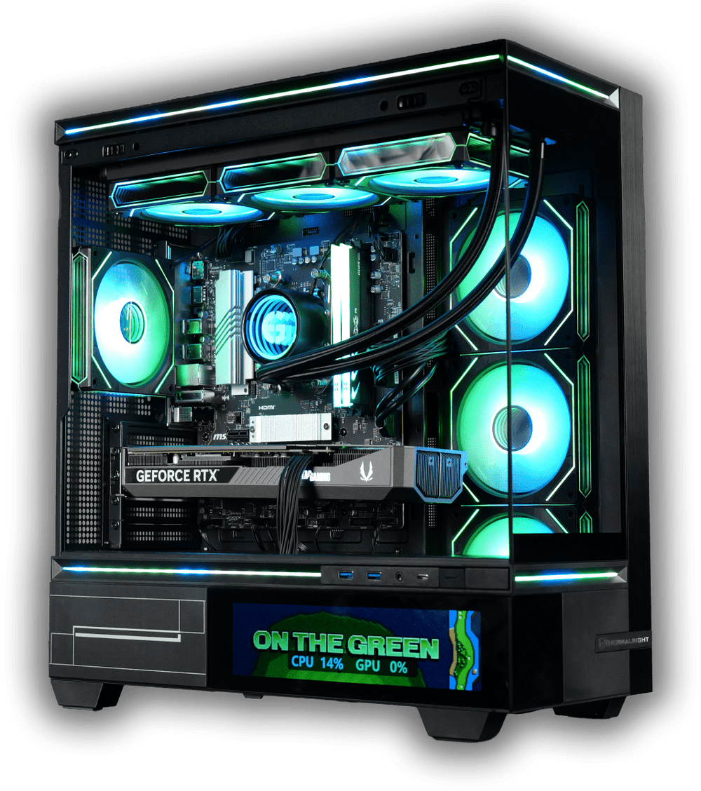 SimElite Golf Simulator Gaming PC - 4K Insane