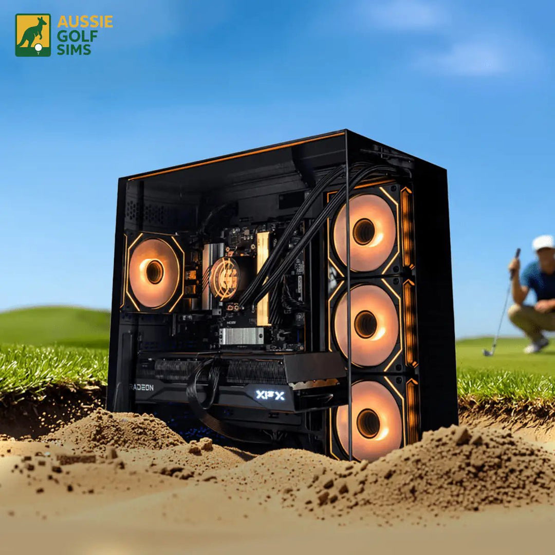 Aussie Golf Sims SimPro 4K Golf Simulator PC (Sand Bunker)