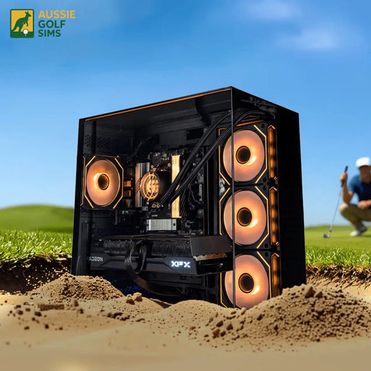 Aussie Golf Sims SimPro 4K Golf Simulator PC (Sand Bunker)