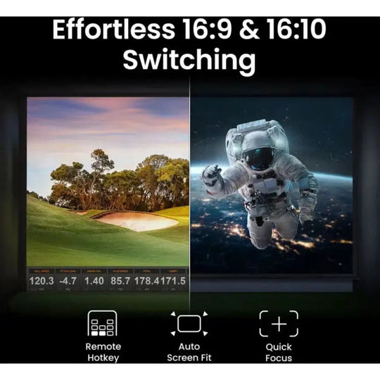 BenQ AK700ST Laser 4K Golf Simulator Projector