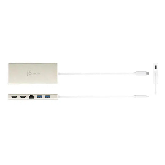 J5create JCD381 USB-C Dual HDMI Dock