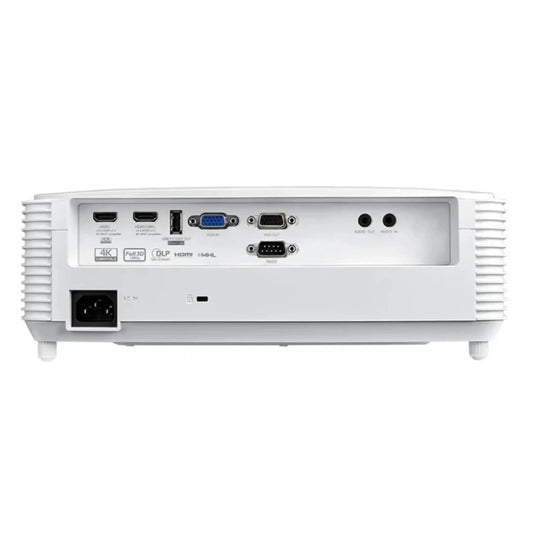 Optoma GT1080HDR Short Throw Golf Simulator Projector Rear View of I/O Ports