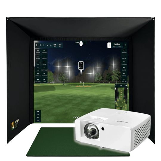 The RooBox BYO Launch Monitor Package - Optoma AZH460ST