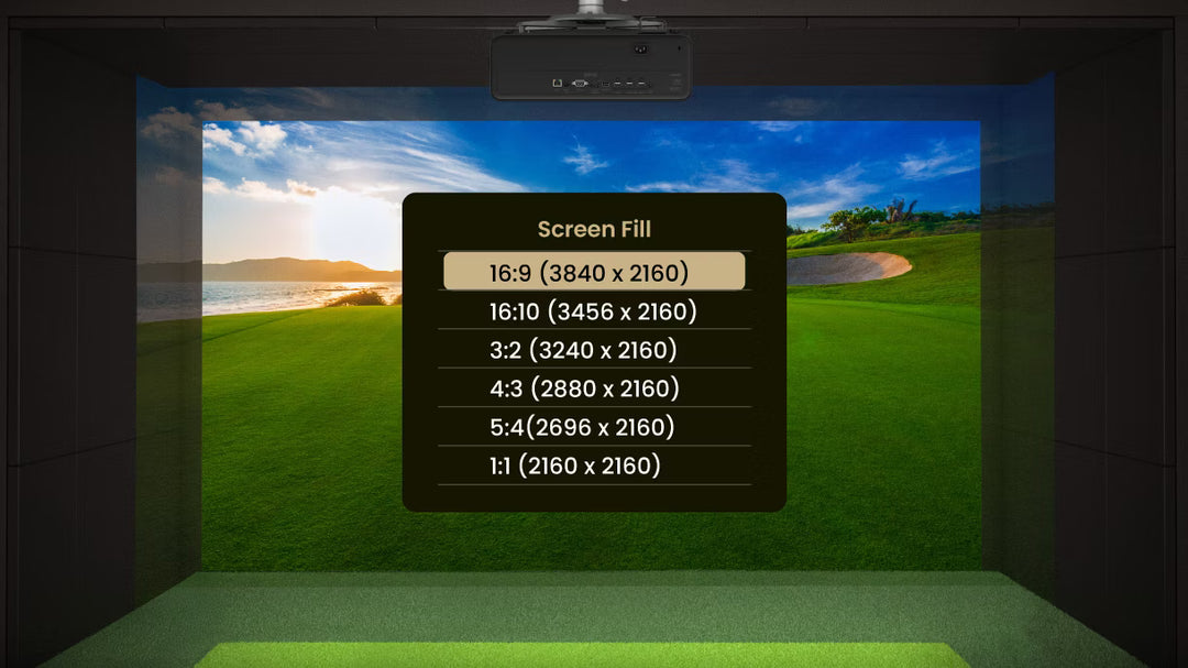 BenQ AK900ST Laser 4K Golf Simulator Projector